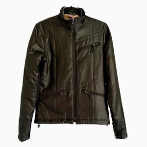 Vintage Scott Freestyle Black Moto Ski and Snowboard Jacket Zippers